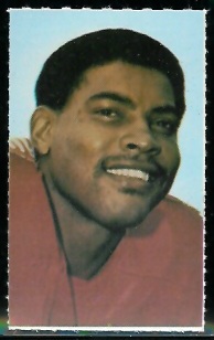 Rich Jackson 1969 Glendale Stamps football card