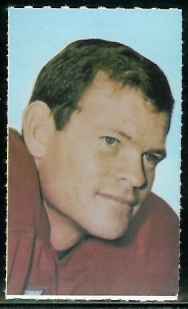 Pete Jaquess 1969 Glendale Stamps football card