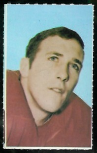 Fran Lynch 1969 Glendale Stamps football card