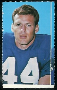 Dick LeBeau 1969 Glendale Stamps football card