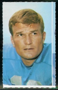 Bill Munson 1969 Glendale Stamps football card