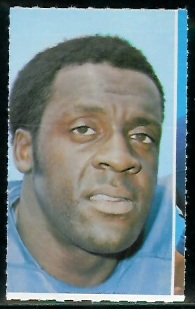 Jerry Rush 1969 Glendale Stamps football card