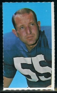 Wayne Walker 1969 Glendale Stamps football card