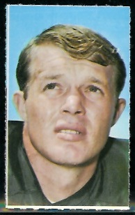 Donny Anderson 1969 Glendale Stamps football card Donny Anderson 1969 Glendale Stamps football card