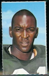 Marv Fleming 1969 Glendale Stamps football card Marv Fleming 1969 Glendale Stamps football card