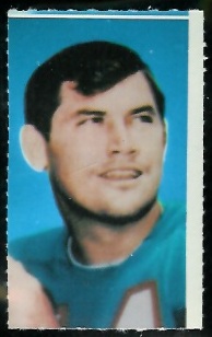 Pete Beathard 1969 Glendale Stamps football card