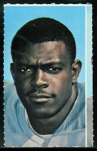 Woody Campbell 1969 Glendale Stamps football card