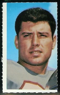 Mac Haik 1969 Glendale Stamps football card