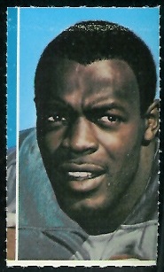 George Webster 1969 Glendale Stamps football card George Webster 1969 Glendale Stamps football card