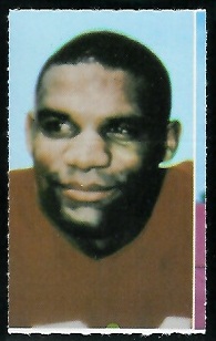 Mike Garrett 1969 Glendale Stamps football card