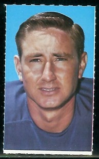 Jerry Logan 1969 Glendale Stamps football card