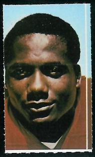 Robert Holmes 1969 Glendale Stamps football card