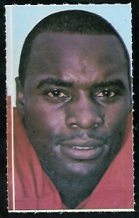 Frank Pitts 1969 Glendale Stamps football card