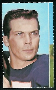 Richie Petitbon 1969 Glendale Stamps football card