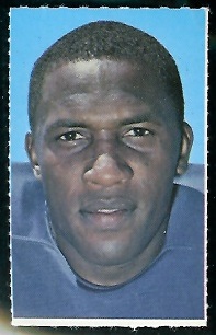 Lenny Lyles 1969 Glendale Stamps football card