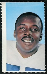 Deacon Jones 1969 Glendale Stamps football card Deacon Jones 1969 Glendale Stamps football card