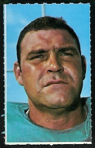 Tom Goode 1969 Glendale Stamps football card