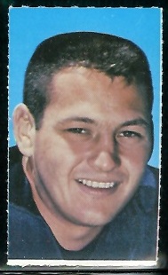 Tom Matte 1969 Glendale Stamps football card