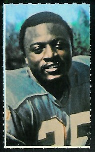 Dick Westmoreland 1969 Glendale Stamps football card