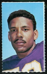 Jim Marshall 1969 Glendale Stamps football card