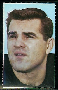 Lou Michaels 1969 Glendale Stamps football card Lou Michaels 1969 Glendale Stamps football card