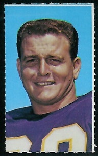 Roy Winston 1969 Glendale Stamps football card