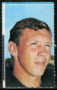 Dan Abramowicz 1969 Glendale Stamps football card