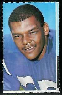 Tony Lorick 1969 Glendale Stamps football card