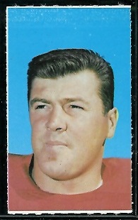 Clark Miller 1969 Glendale Stamps football card