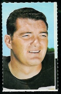 Dave Parks 1969 Glendale Stamps football card