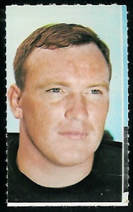 Dave Rowe 1969 Glendale Stamps football card