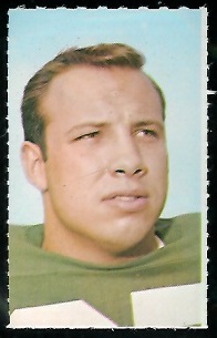 Pete Case 1969 Glendale Stamps football card