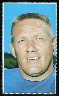 Jim Katcavage 1969 Glendale Stamps football card