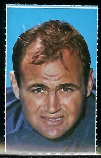 Don Shinnick 1969 Glendale Stamps football card Don Shinnick 1969 Glendale Stamps football card