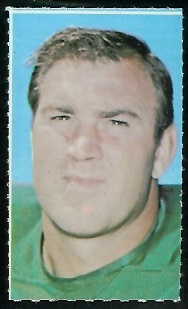 Dave Lloyd 1969 Glendale Stamps football card