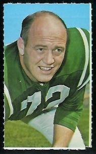 Floyd Peters 1969 Glendale Stamps football card