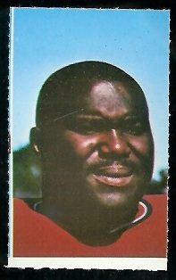 Houston Antwine 1969 Glendale Stamps football card