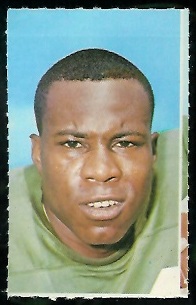 Nate Ramsey 1969 Glendale Stamps football card