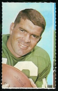 Norm Snead 1969 Glendale Stamps football card
