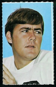 Kent Nix 1969 Glendale Stamps football card Kent Nix 1969 Glendale Stamps football card