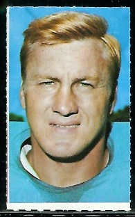 John Bramlett 1969 Glendale Stamps football card