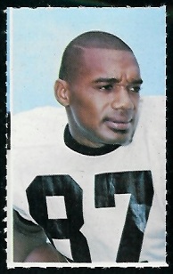 Roy Jefferson 1969 Glendale Stamps football card