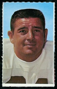 Ken Gray 1969 Glendale Stamps football card