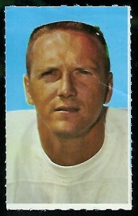 Jerry Stovall 1969 Glendale Stamps football card