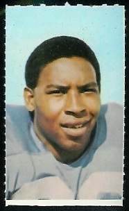 Kenny Graham 1969 Glendale Stamps football card