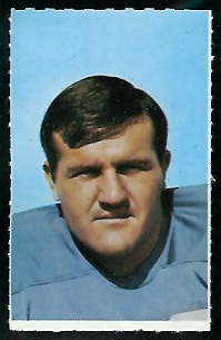 Steve DeLong 1969 Glendale Stamps football card