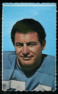 Ron Mix 1969 Glendale Stamps football card