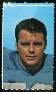 Walt Sweeney 1969 Glendale Stamps football card