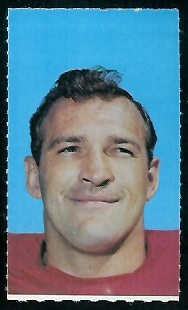 Bruce Bosley 1969 Glendale Stamps football card