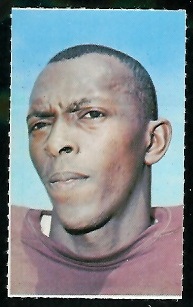 Clifton McNeil 1969 Glendale Stamps football card